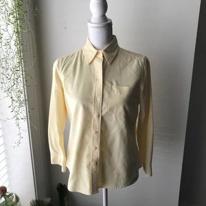 Eddie Bauer Yellow Button Down
